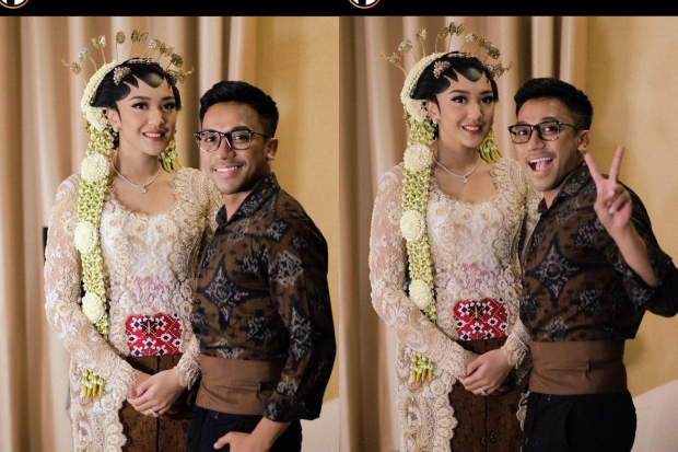 Putri Tanjung bersama MUA Bubah Alfian