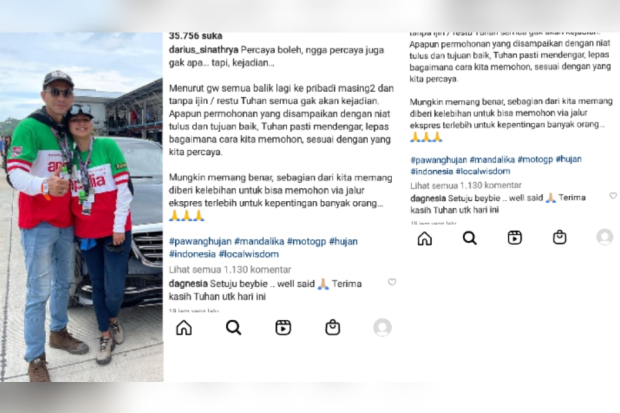 Darius Sintahrya dan Dona Agnesia