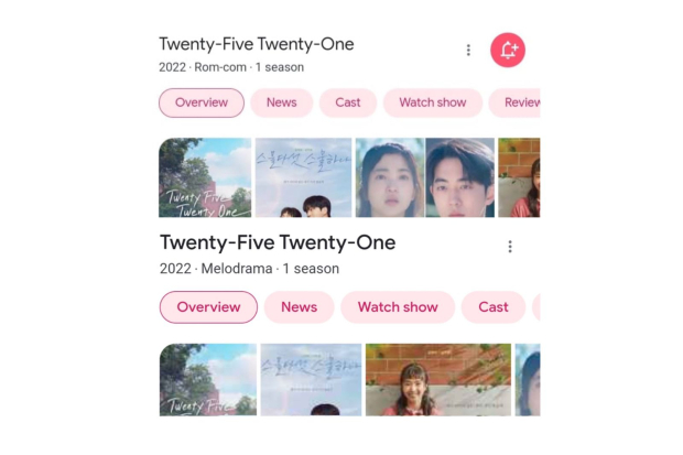 Twenty Five Twenty One ganti genre jadi melodrama