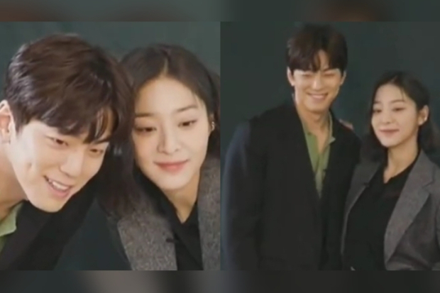 Seol In Ah dan Kim Min Kyu Saat Photoshoot