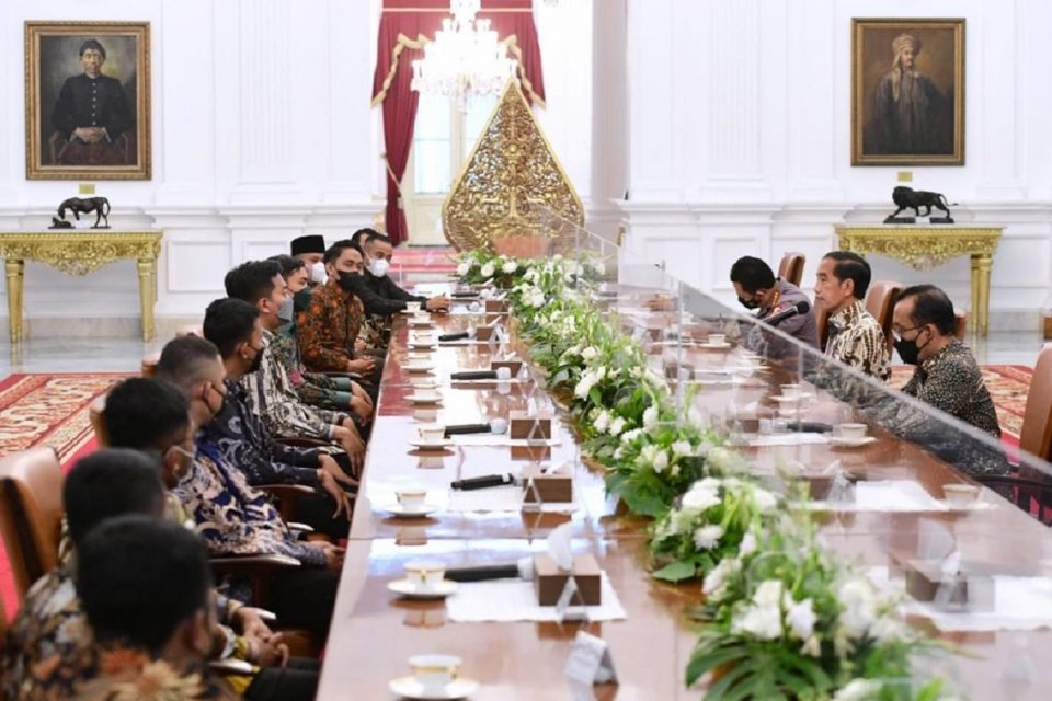jokowi, mahasiswa, sembako
