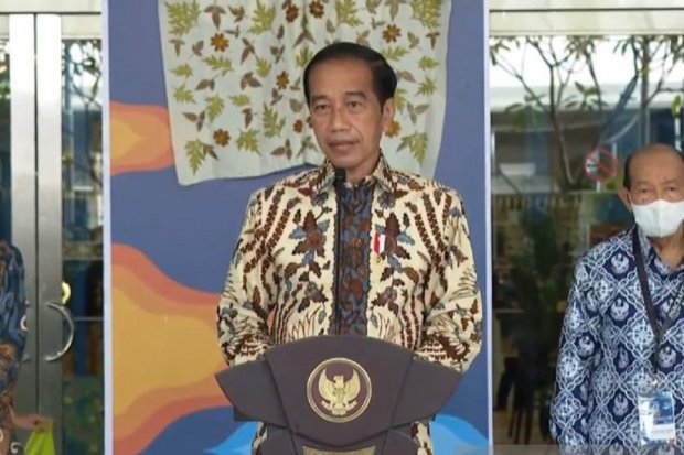 Presiden Jokowi Inacraft