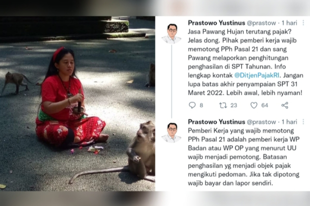 Pawang Hujan Dikenakan Pajak