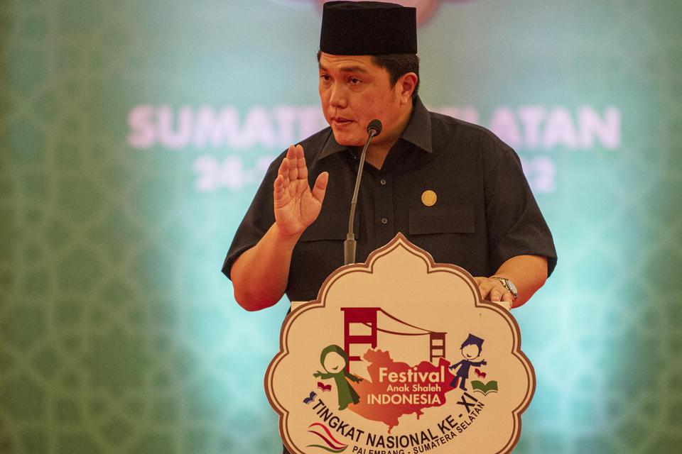 Menteri BUMN Erick Thohir Ikut Berdoa untuk Anak Ridwan Kamil 