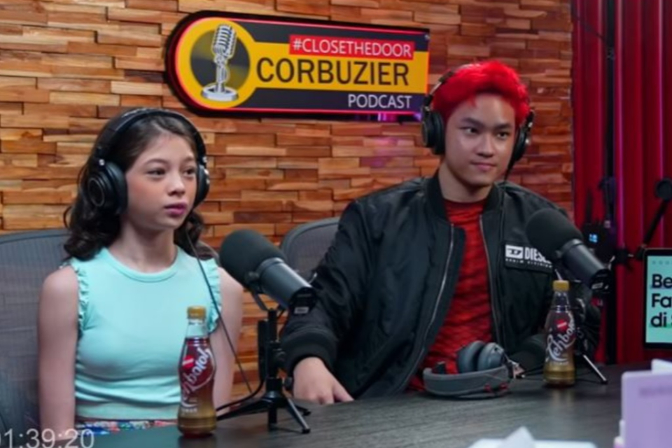 Nada Tarina Putri dan Azka Corbuzier