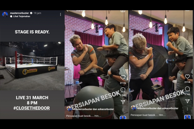 Deddy Corbuzier dan Azka Corbuzier