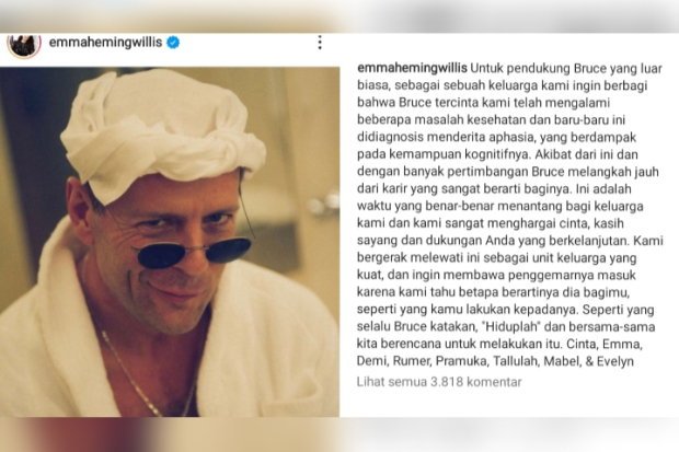 Bruce Willis Berhenti Berakting