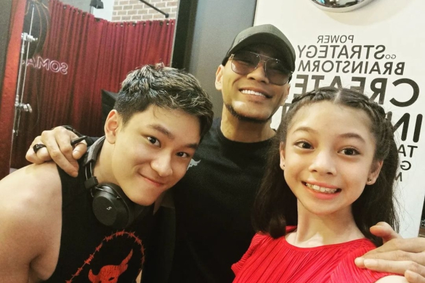 Azka Corbuzier, Nada Tarina Putri dan Deddy Corbuzier