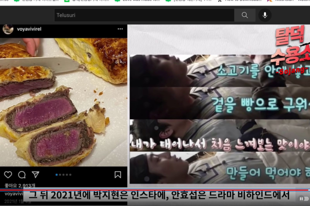 Park Ji Hyun buat roti daging, Ahn Hyo Seop juga bicarakan roti daging