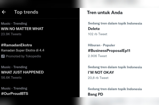 BTS Trending Twitter