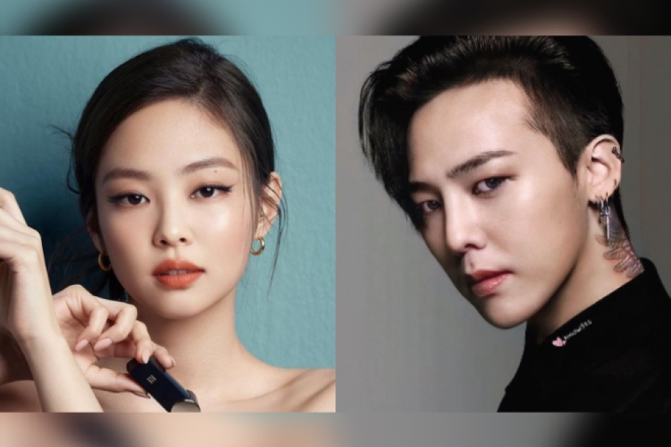 Jennie Blackpink dan G-Dragon