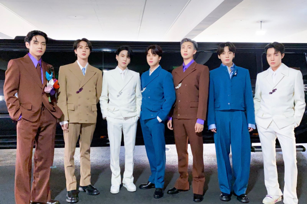 BTS di Grammy Awards 2022