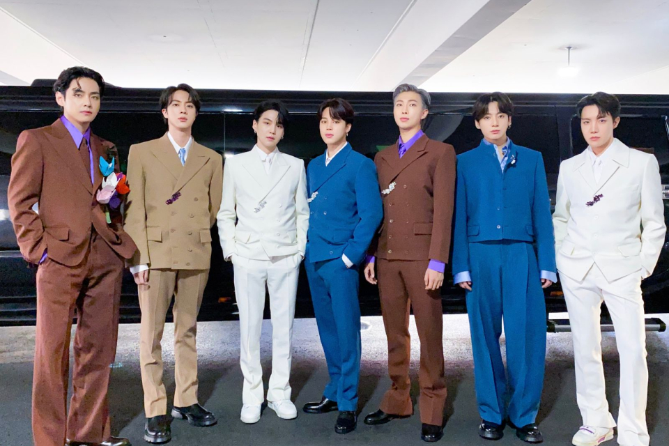 BTS di Grammy Awards 2022