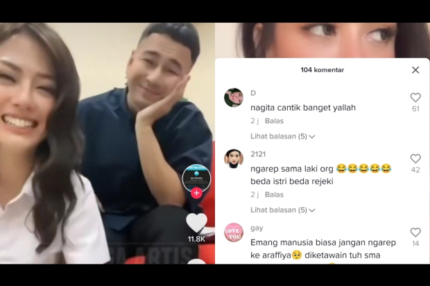 Raffi Ahmad dan Nita Gunawan