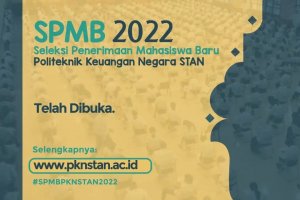 Poster pengumuman pendaftaran STAN 2022