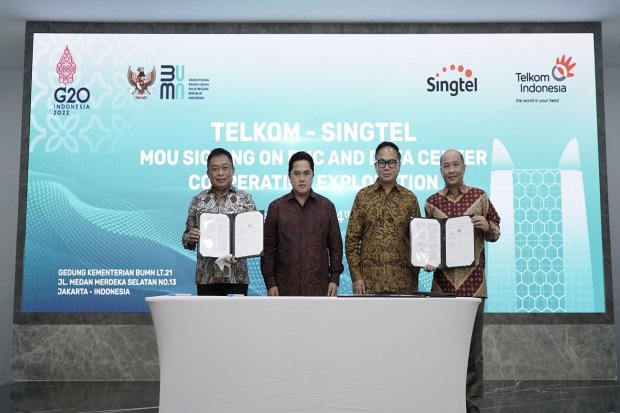 Kemitraan strategis Telkom dan Singtel