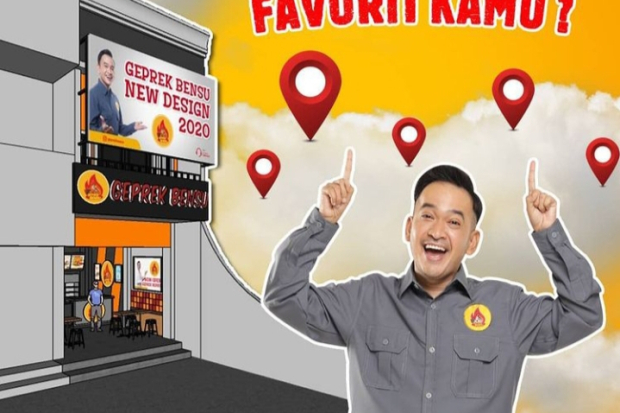 Ruben Onsu dan Geprek Bensu