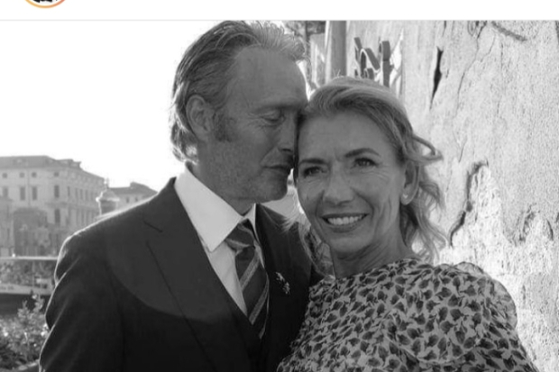 Mads Mikkelsen dan Hanne Jacobsen