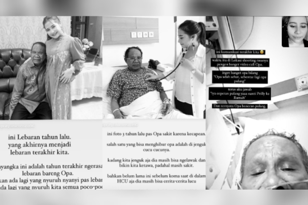 Prilly Latuconsina dan almarhum kakek