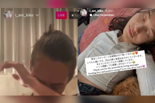 Kiko Mizuhara Live Instagram