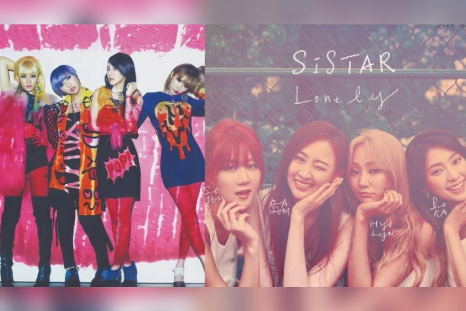 2NE1 dan SISTAR