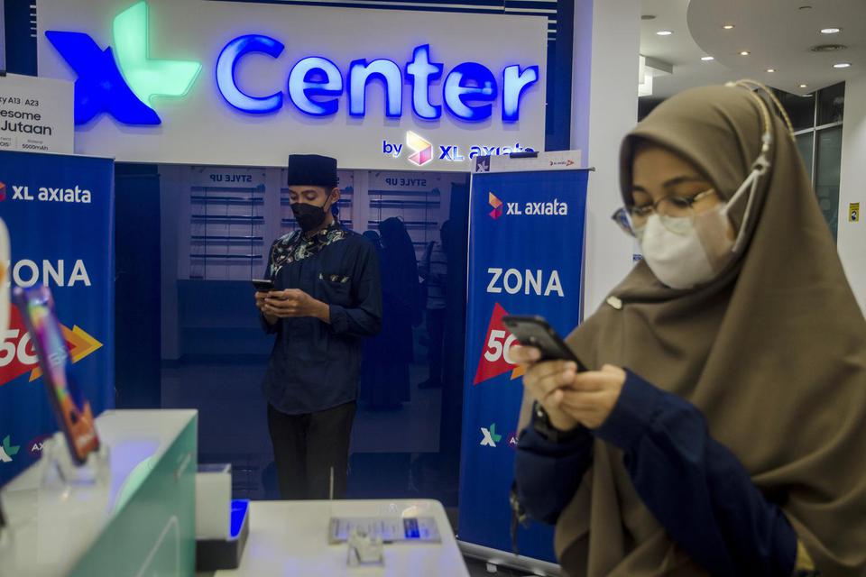 Kantongi Pendapatan Rp 7,5 Triliun, Laba XL Axiata Naik 47%