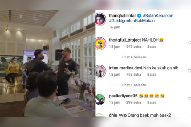 Sindiran Thariq Halilintar ke Deddy Corbuzier