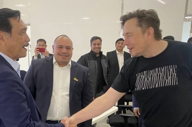 Menteri Luhut dan Elob Musk bertemu