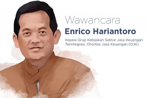 Kepala Grup Kebijakan Sektor Jasa Keuangan Terintegrasi OJK, Enrico Hariantoro
