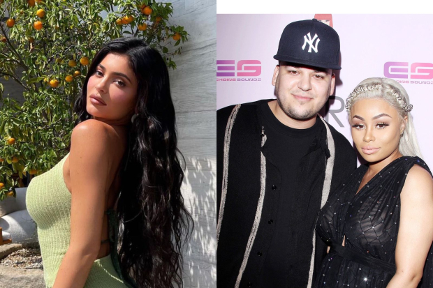 Kylie Jenner, Blac Chyna, Rob Kardashian