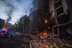 UKRAINE-CRISIS/KYIV-BLASTS