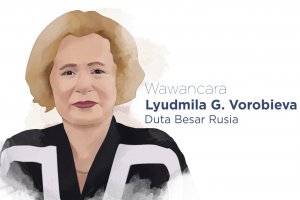 Duta Besar Rusia Lyudmila Vorobieva