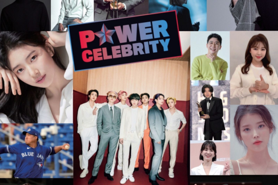 Power Celebrity 2022 versi Forbes Korea