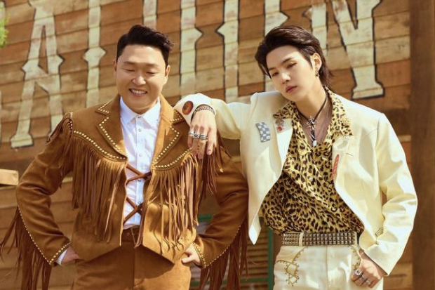 PSY dan Suga BTS