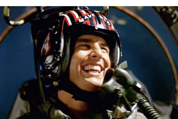 Tom Cruise di film Top Gun 