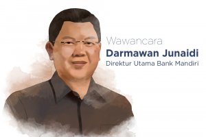 Direktur Utama Bank Mandiri Darmawan Junaidi