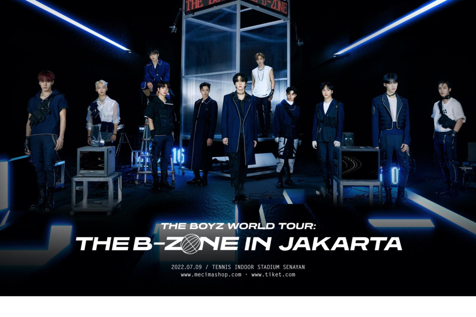 Konser THE BOYZ di Jakarta 2022