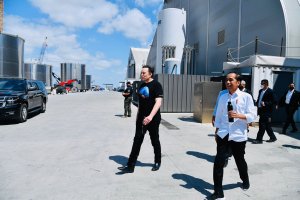Pertemuan Jokowi dengan Elon Musk