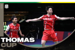 Mohammad Ahsan/Kevin Sanjaya di Thomas Cup 2022