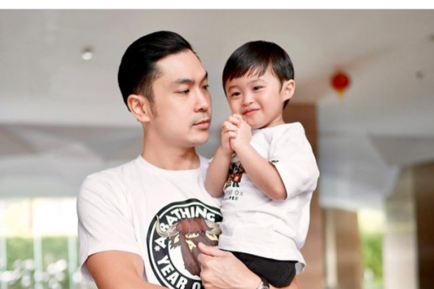 Harvey Moeis dan sang putra