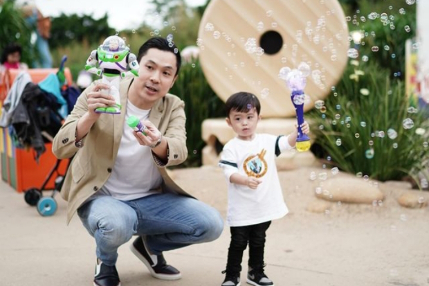 Harvey Moeis dan sang putra