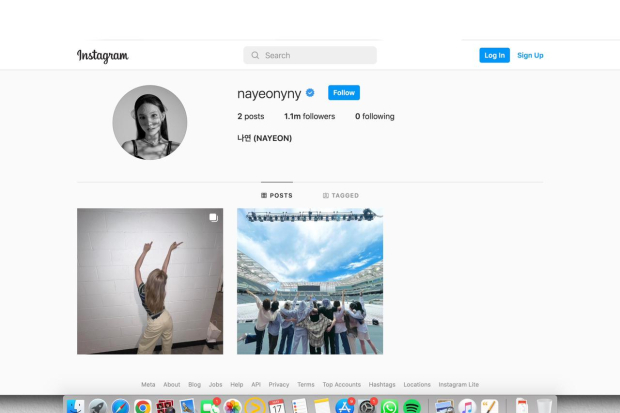 Akun Instagram Nayeon TWICE