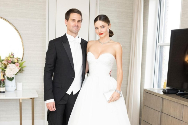Miranda Kerr dan Evan Spiegel