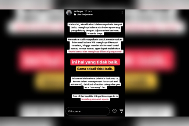 Pernyataan Jehian Panangian Sijabat