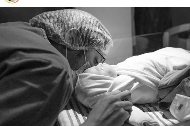 Dimas Anggara adzani anak saat lahir