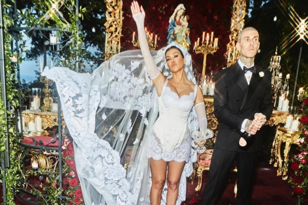 Kourtney Kardashian dan Travis Barker