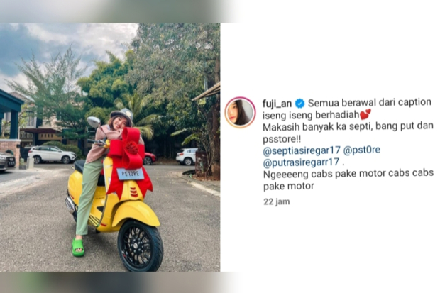 Fuji Dapat Vespa