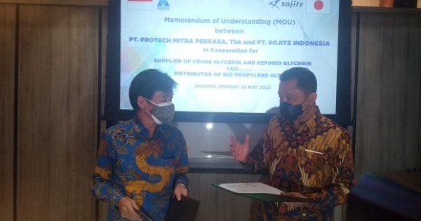 OASA OASA Gandeng Sojitz Bangun Pabrik Bio Propylene Glycol Pertama di RI - Industri Katadata.co.id