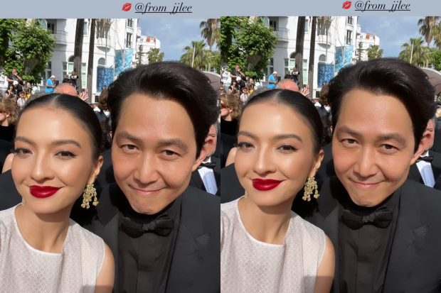 Raline Shah dan Lee Jung Jae di Festival Film Cannes 2022