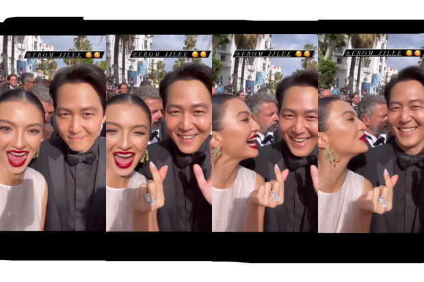 Raline Shah dan Lee Jung Jae di Festival Film Cannes 2022